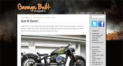 Desktop Screenshot of garagebuiltchoppers.com